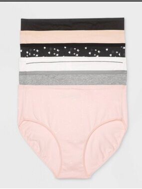 Auden Women’s Bikini Panties - Black, Gray, Nude, Light Pink